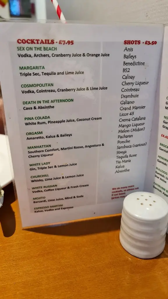Menu_La Campana _Haywards Heath_image_1