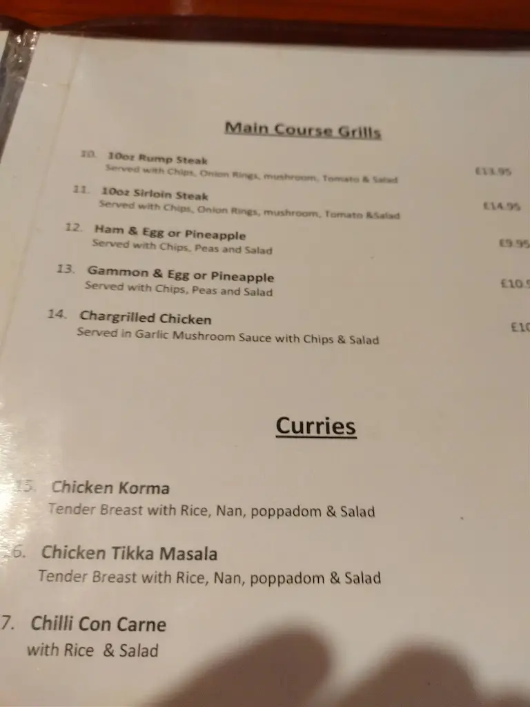 Menu_The New Forge_Aylsham_image_1