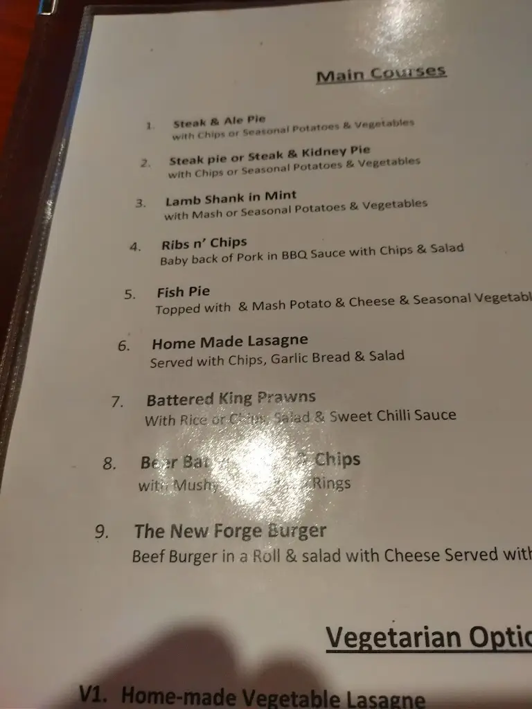 Menu_The New Forge_Aylsham_image_3