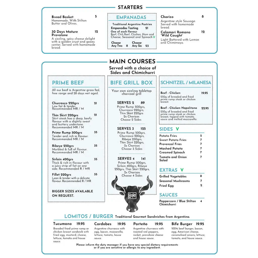 Menu_Bife Haywards Heath_Haywards Heath_image_2