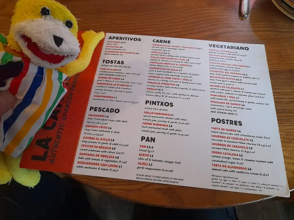Menu_La Cantina at 113_Heaton Chapel_image_1
