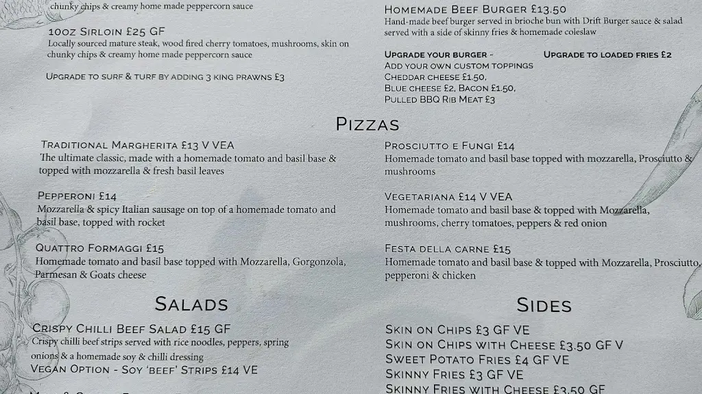 Menu_Drift Hayling Island_Hayling Island_immagine_2