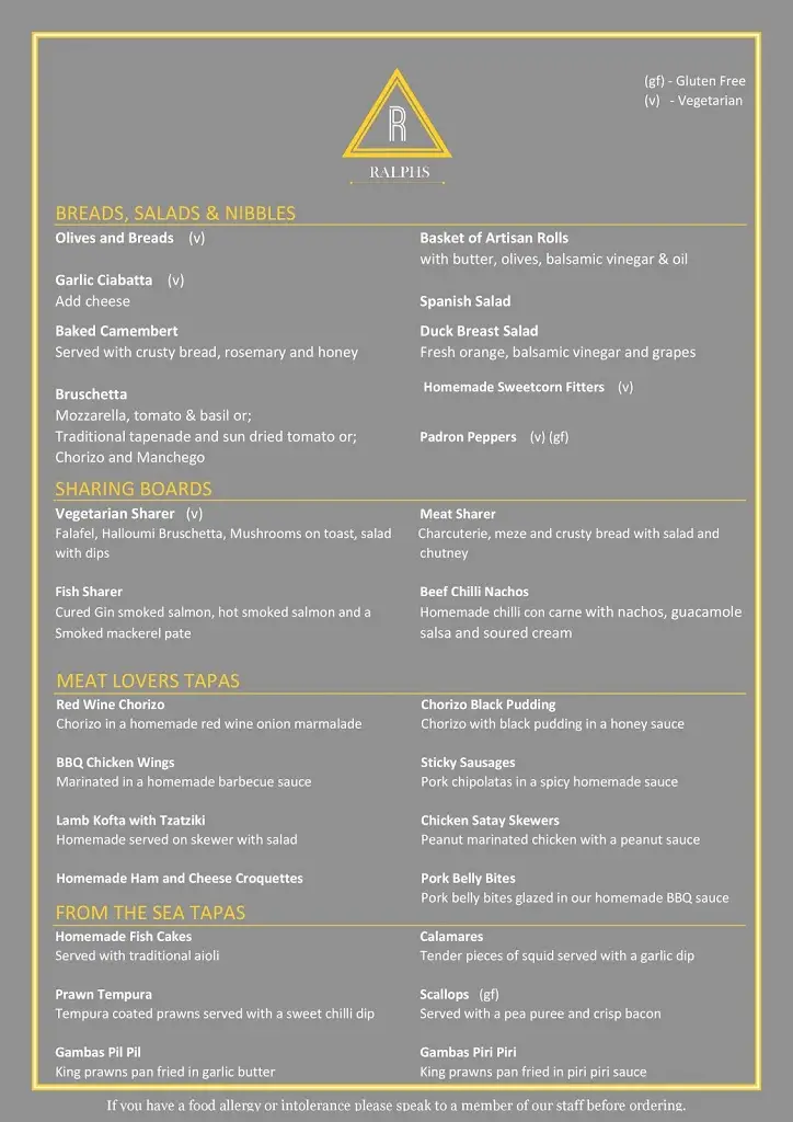 Menu_Groves - Restaurant and Bar_Hayling Island_image_1