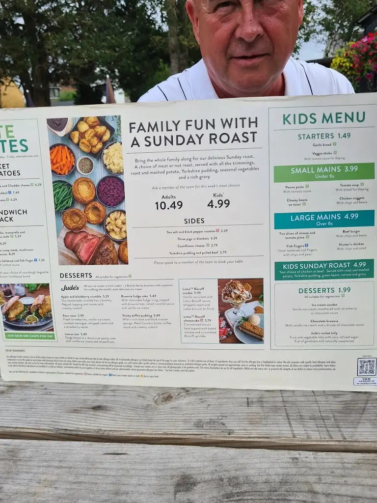 Menu_West Town Inn_Hayling Island_image_1