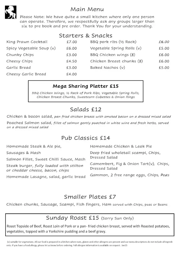 Menu_The White Horse_Headcorn_image_1