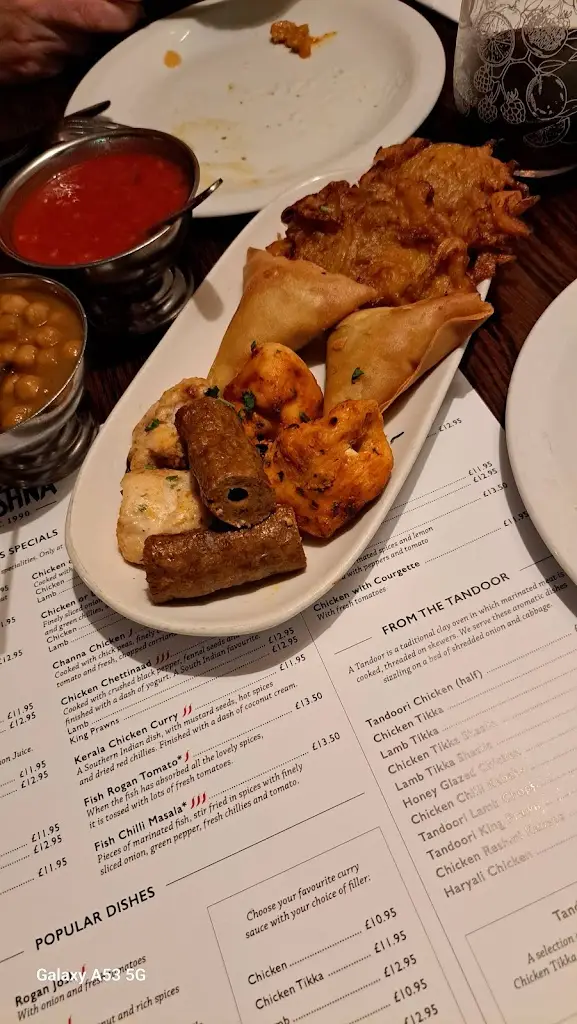 Menu_Krishna Indian Restaurant_Headcorn_image_3