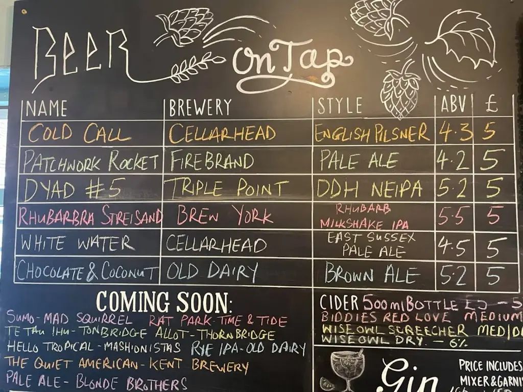 Menu_Tap 17 Micro Bar_Headcorn_image_2