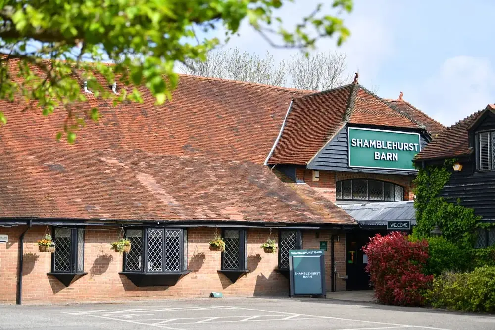Shamblehurst Barn restaurant in Hedge End