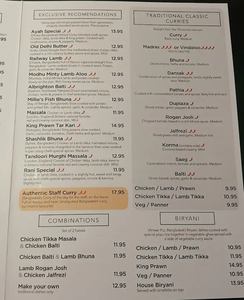 Menu_Village Spice at Albrighton_Albrighton_image_1