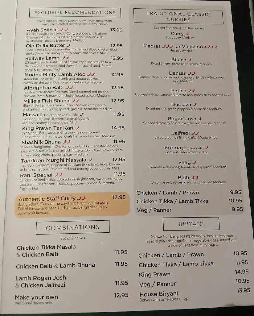 Menu_Village Spice at Albrighton_Albrighton_image_2
