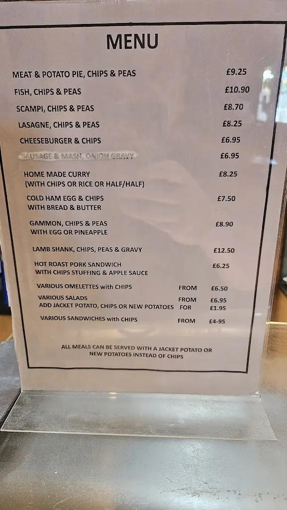 Menu_The Stockyard Truckstop_Hellaby_image_4