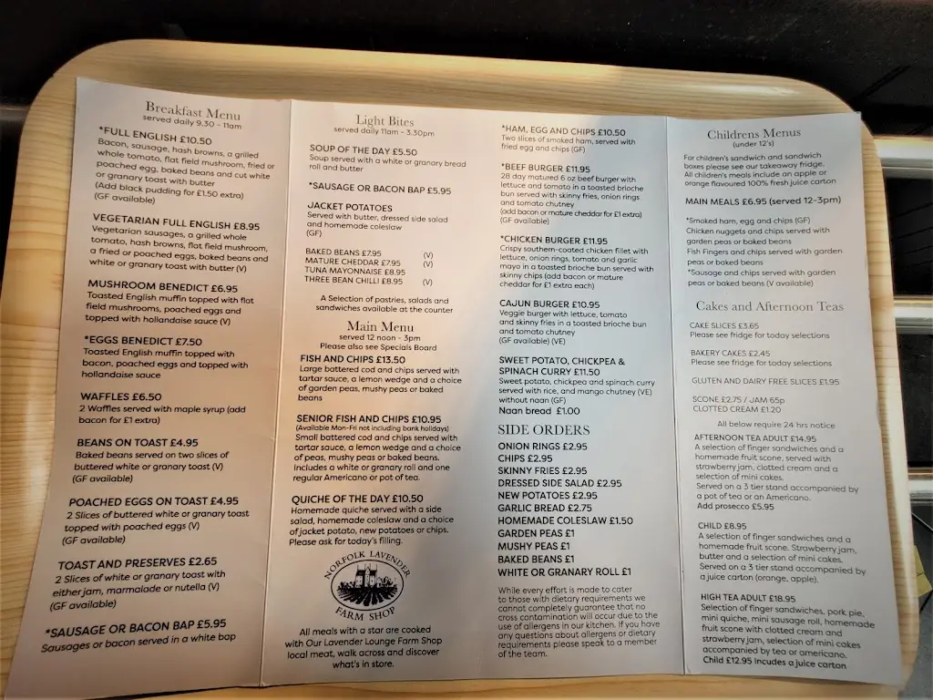 Menu_The Mill Kitchen_Heacham_image_1