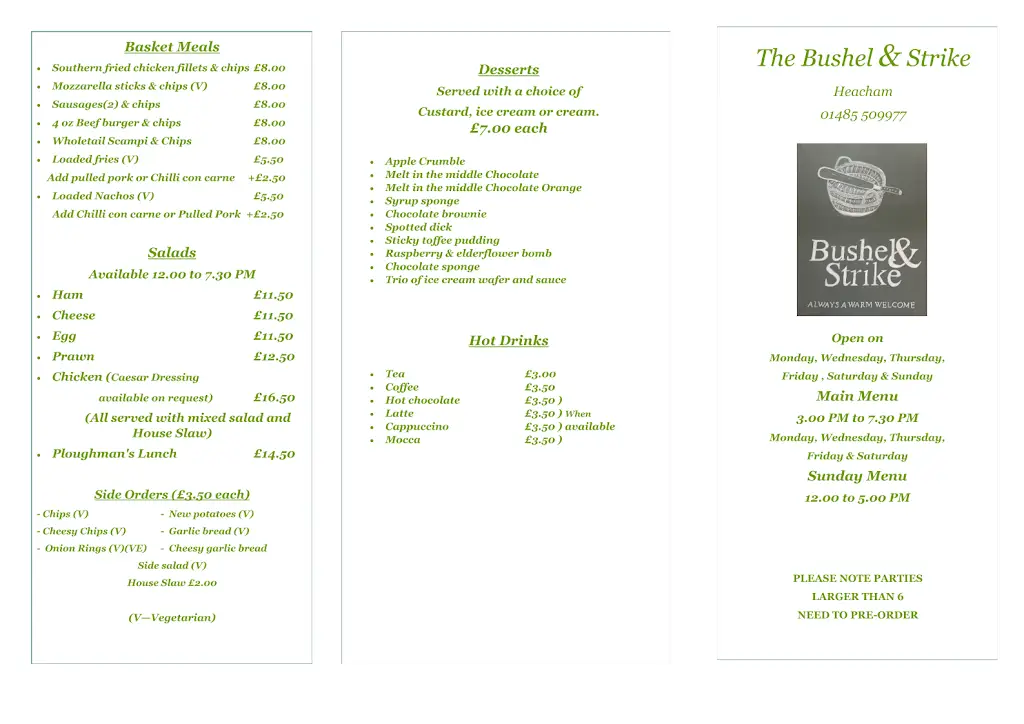 Menu_Bushel & Strike_Heacham_image_4