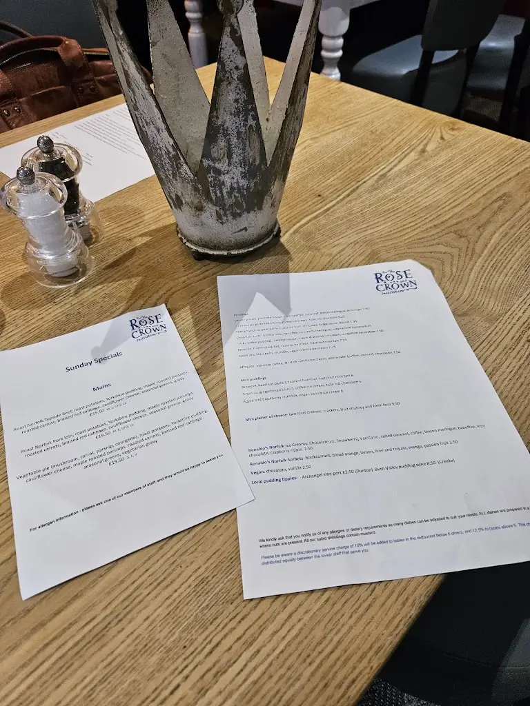 Menu_The Rose & Crown_Heacham_image_2