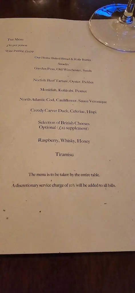 Menu_The Old Bank_Heacham_image_4