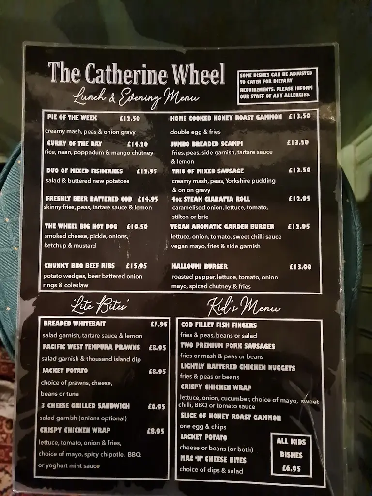 Menu_The Catherine Wheel_Hemyock_image_3