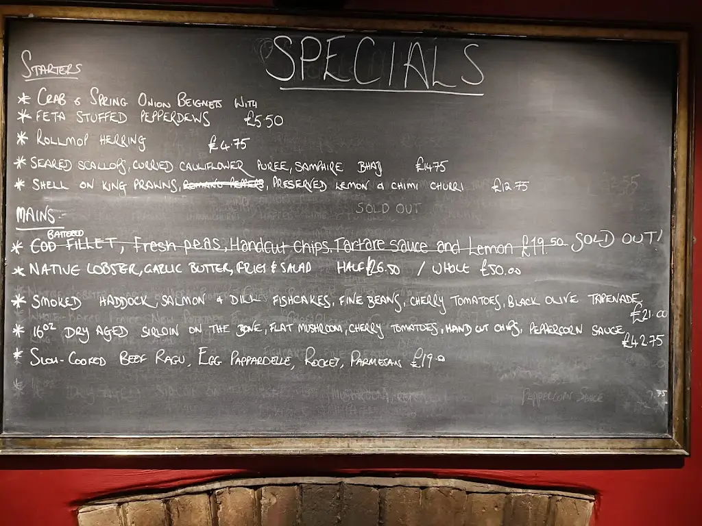 Menu_The Cock_Hemingford Grey_immagine_2