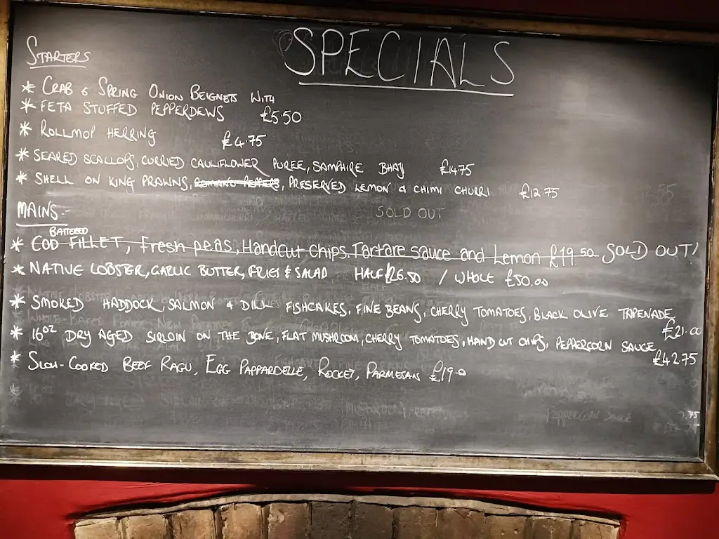 Menu_The Cock_Hemingford Grey_immagine_3