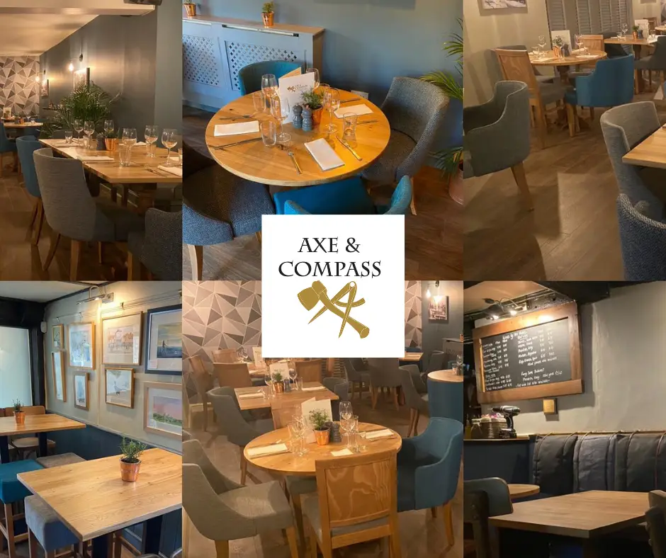Axe and Compass restaurant in Hemingford Grey