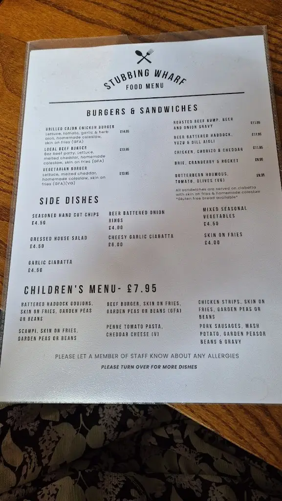 Menu_Stubbing Wharf_Hebden Bridge_image_3