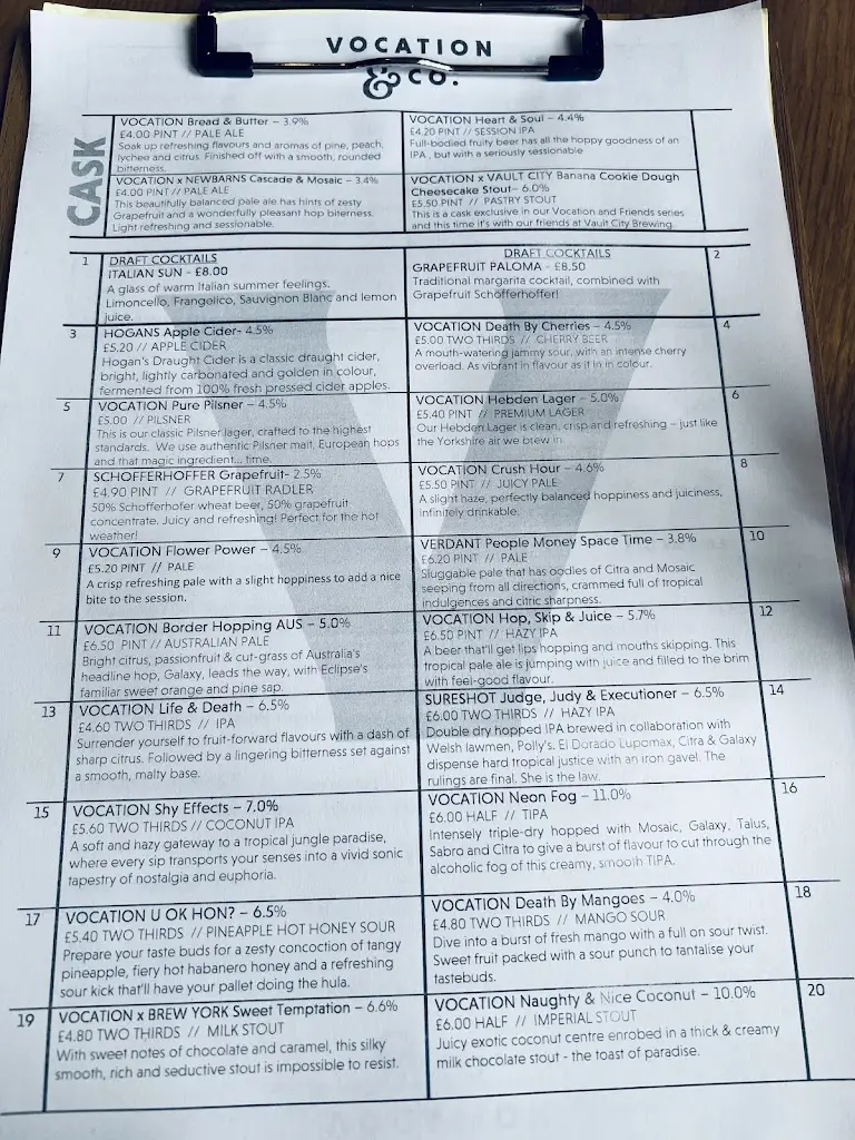 Menu_Vocation & Co. Hebden Bridge_Hebden Bridge_image_4