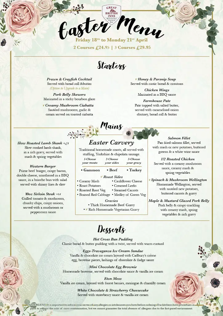 Menu_The Plough_Hemel Hempstead_image_1