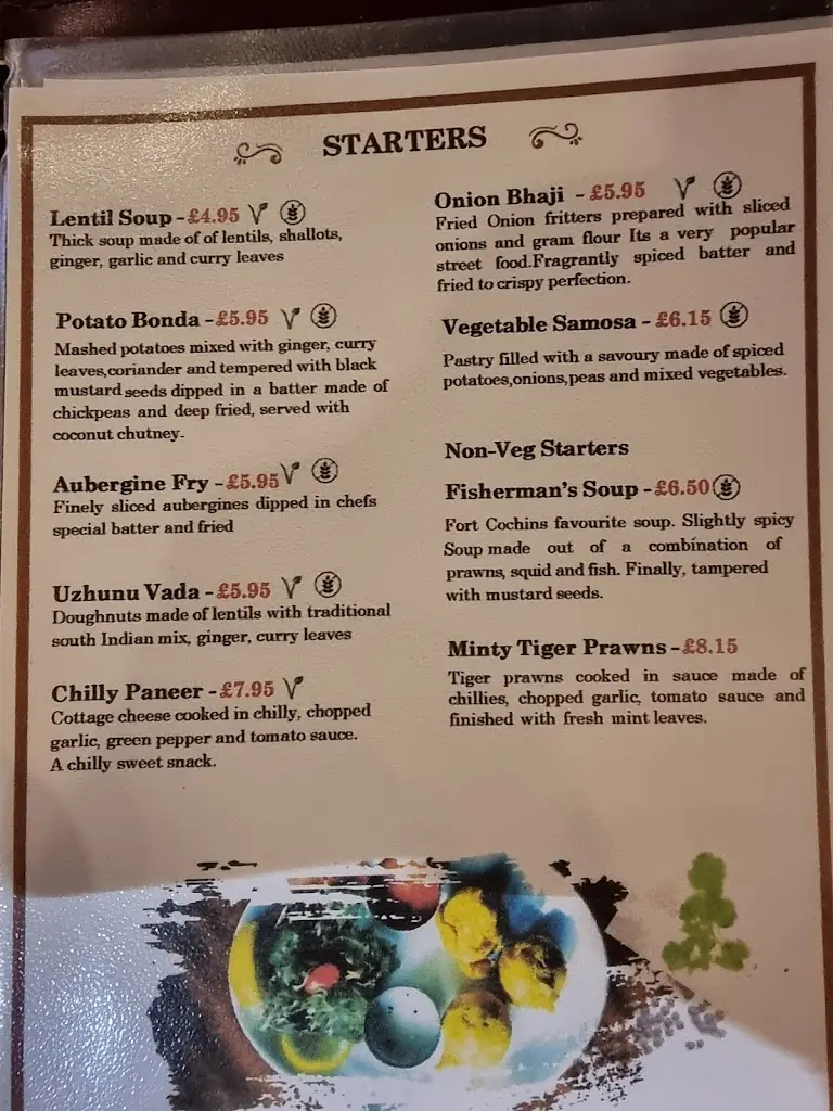 Menu_The Cochin Indian Restaurant_Hemel Hempstead_image_1