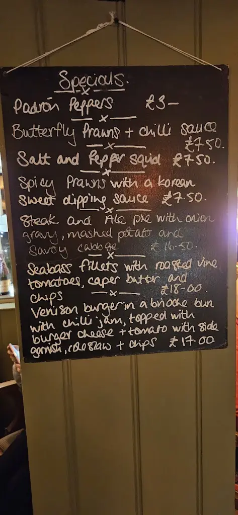 Menü_The Brewer's Arms_Herstmonceux_Bild_1