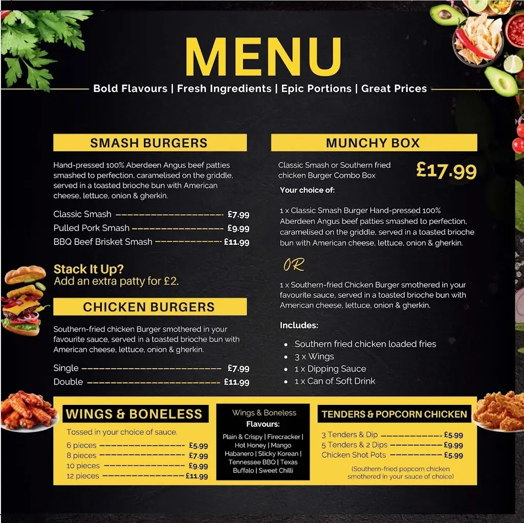 Menu_El Camino Tex-Mex_Hemsby_image_2