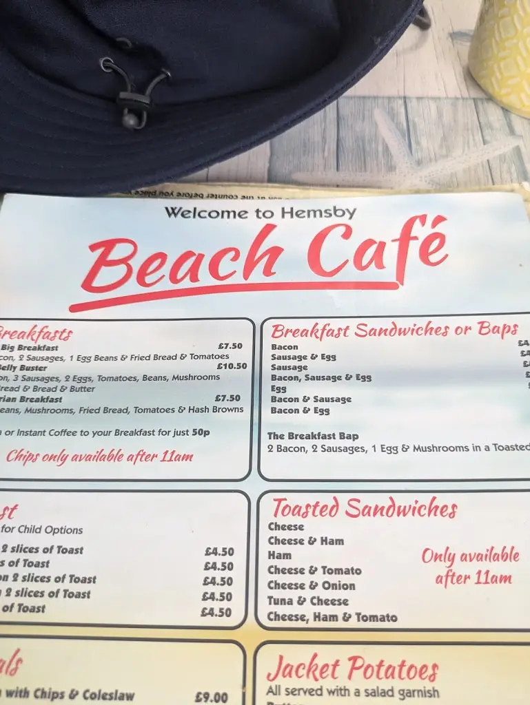 Menu_Hemsby Beach Cafe_Hemsby_image_1