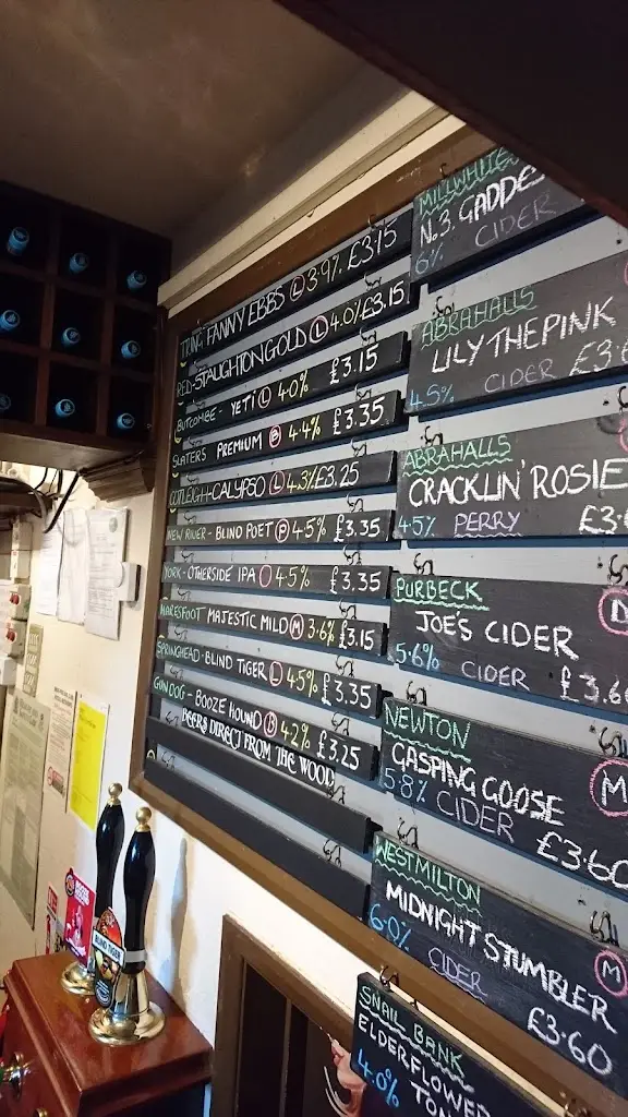 Menu_The Engineers Arms_Henlow_image_1