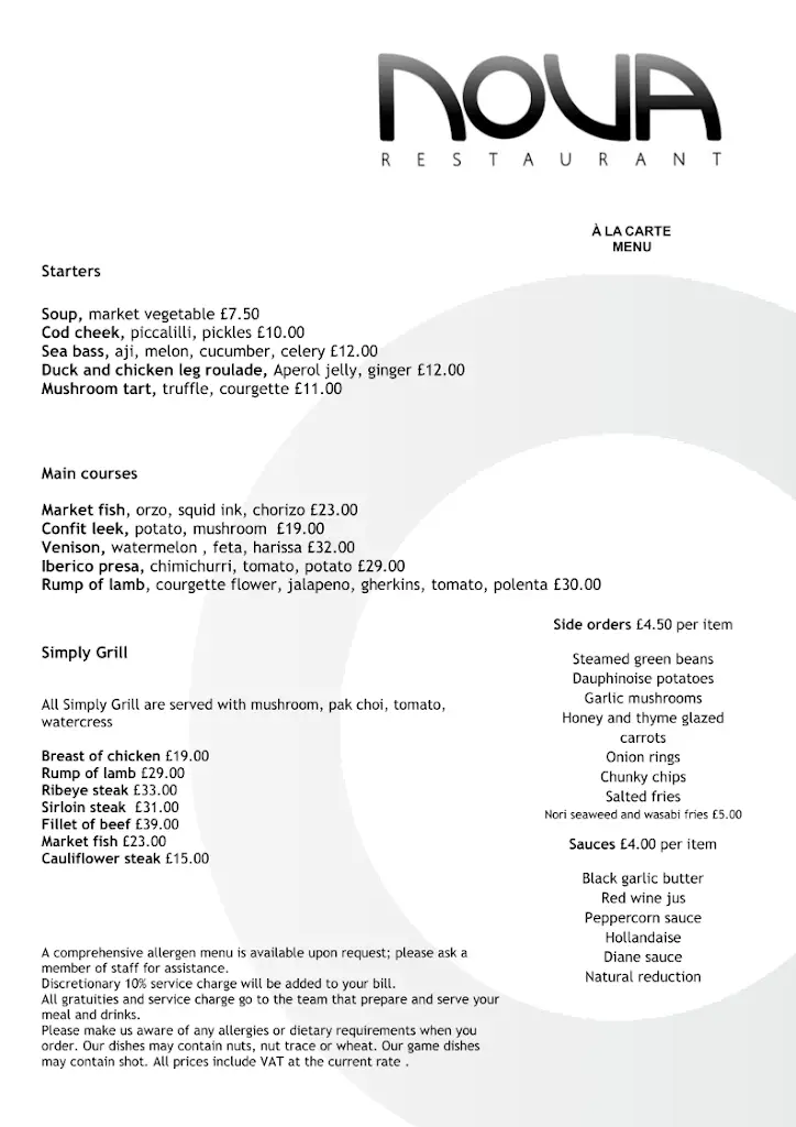 Menu_Nova Restaurant_Heswall_image_1