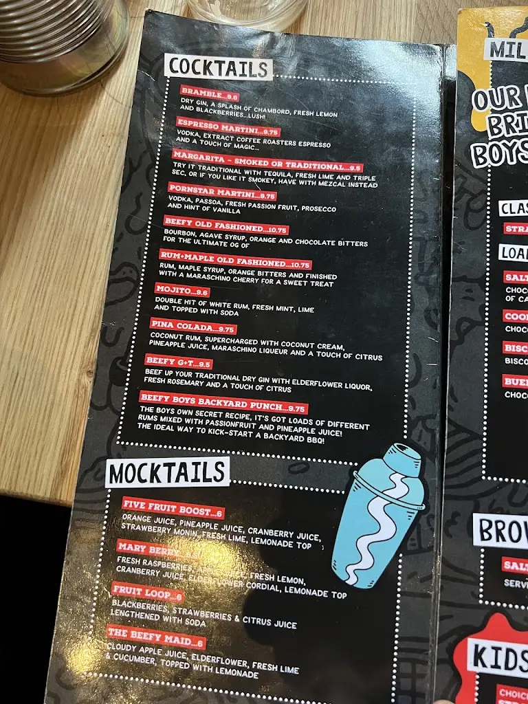 Menu_The Beefy Boys_Hereford_immagine_3