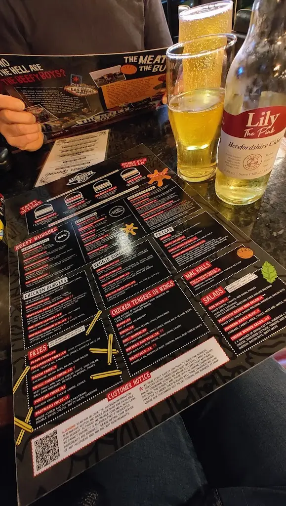 Menu_The Beefy Boys_Hereford_immagine_5