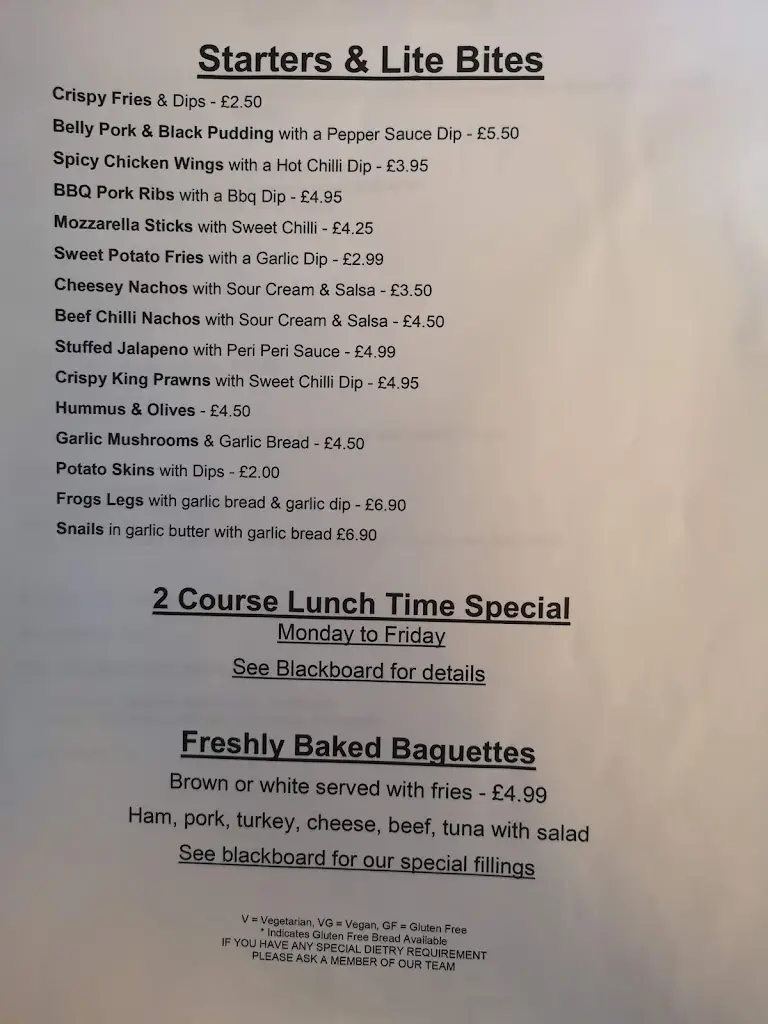 Menu_The Copt Hill Country Inn_Hetton-Le-Hole_image_2