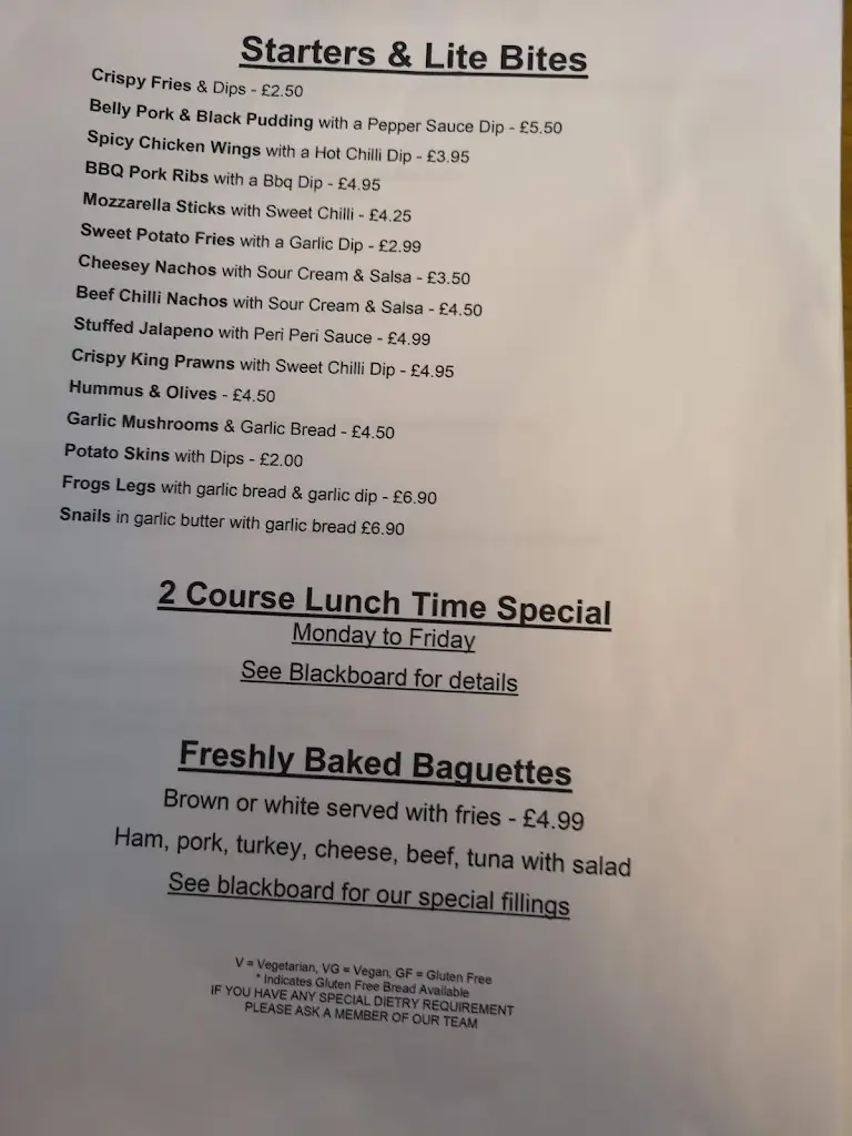 Menu_The Copt Hill Country Inn_Hetton-Le-Hole_image_3