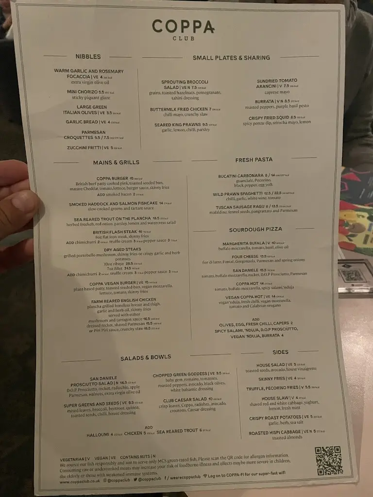 Menu_Coppa Club Henley_Henley-on-Thames_image_1