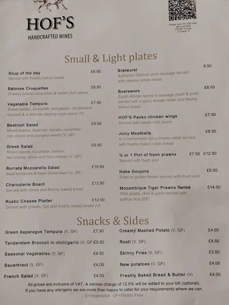 Menu_Hof's Bar and Dining_Henley-on-Thames_image_2