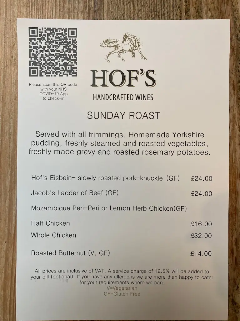 Menu_Hof's Bar and Dining_Henley-on-Thames_image_4