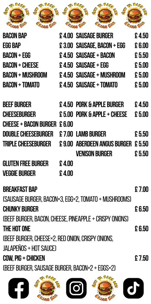 Menu_Get Ya Baps Out Snack Bar_Aylsham_image_1