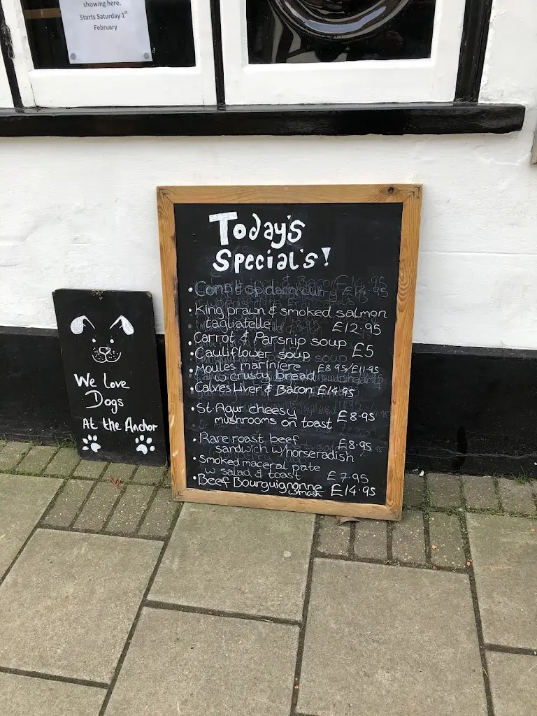 Menu_The Anchor Inn_Henley-on-Thames_immagine_4