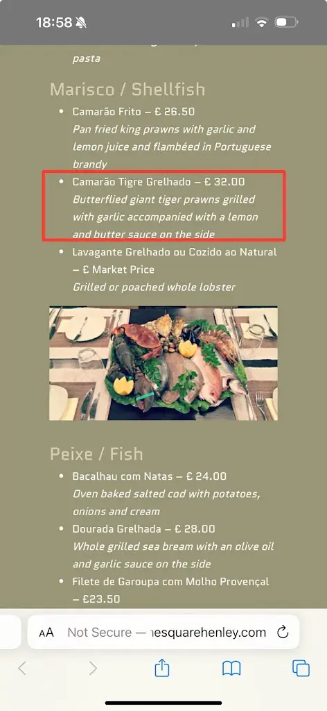 Menu_The Square Henley_Henley-on-Thames_immagine_1