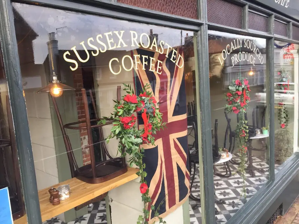 The Post House Cafe restaurant in Henfield