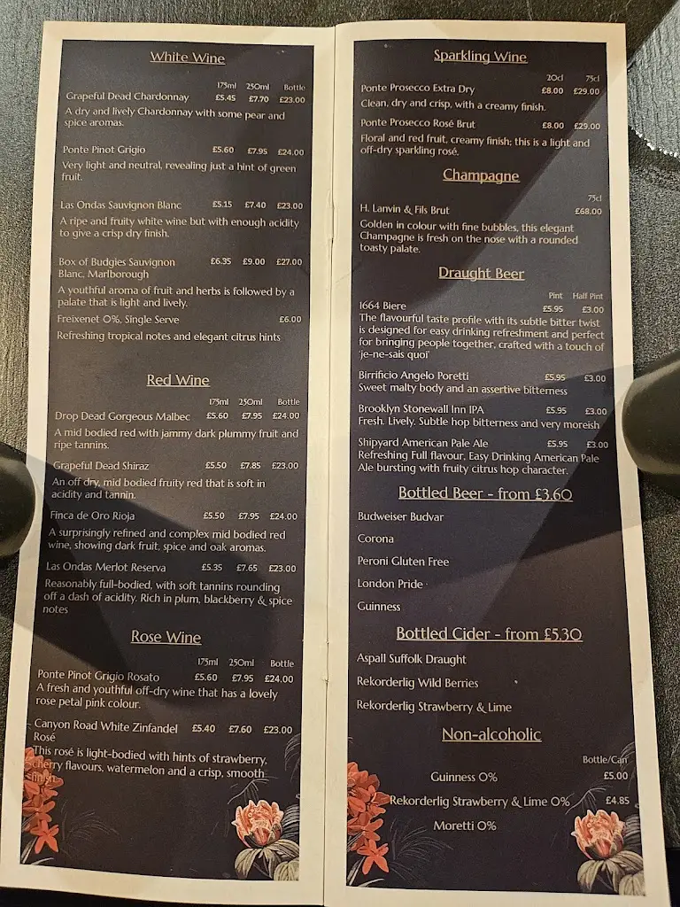 Menu_The Potting Shed_Bagworth_image_2