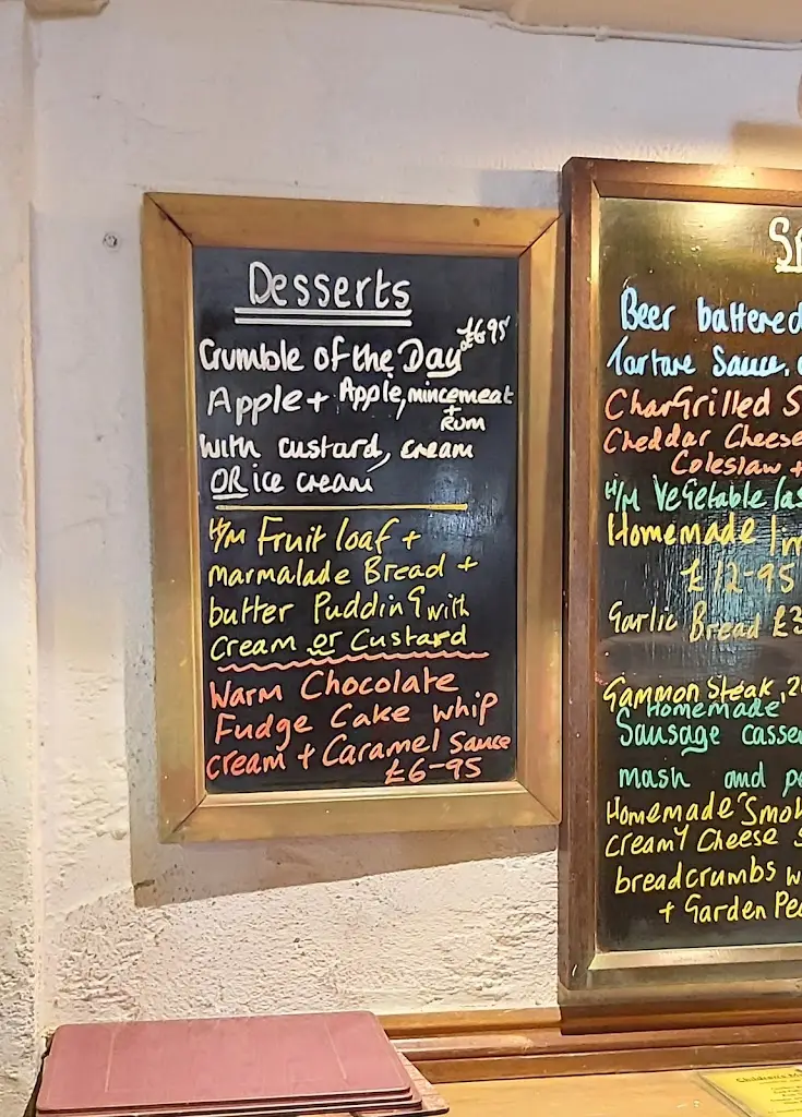 Menu_The Fox_Henfield_image_2