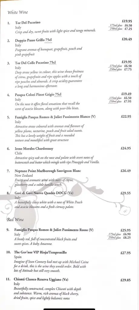 Menu_La Dolce Piazza_Henley in Arden_image_1