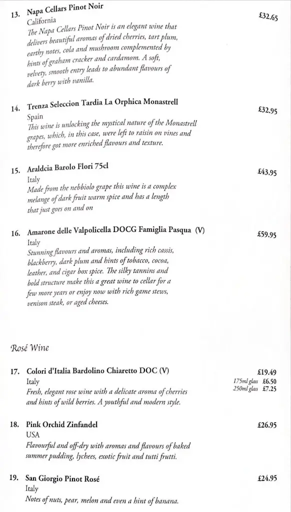 Menu_La Dolce Piazza_Henley in Arden_image_3