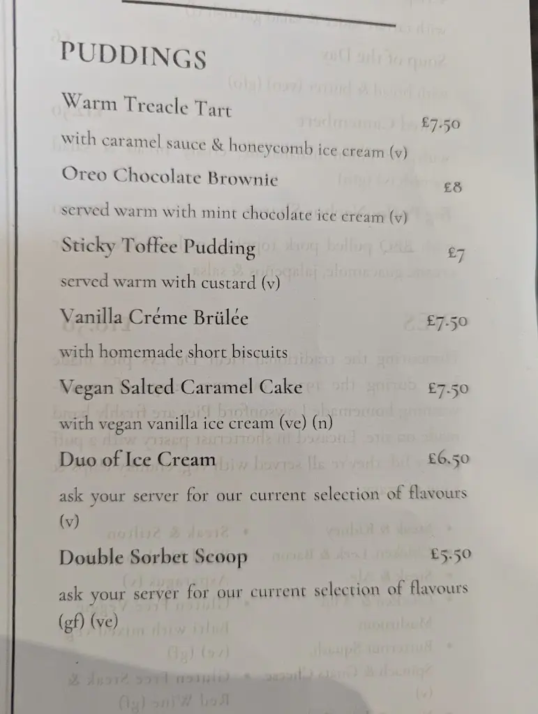 Menu_Fleur de Lys_Henley in Arden_immagine_4