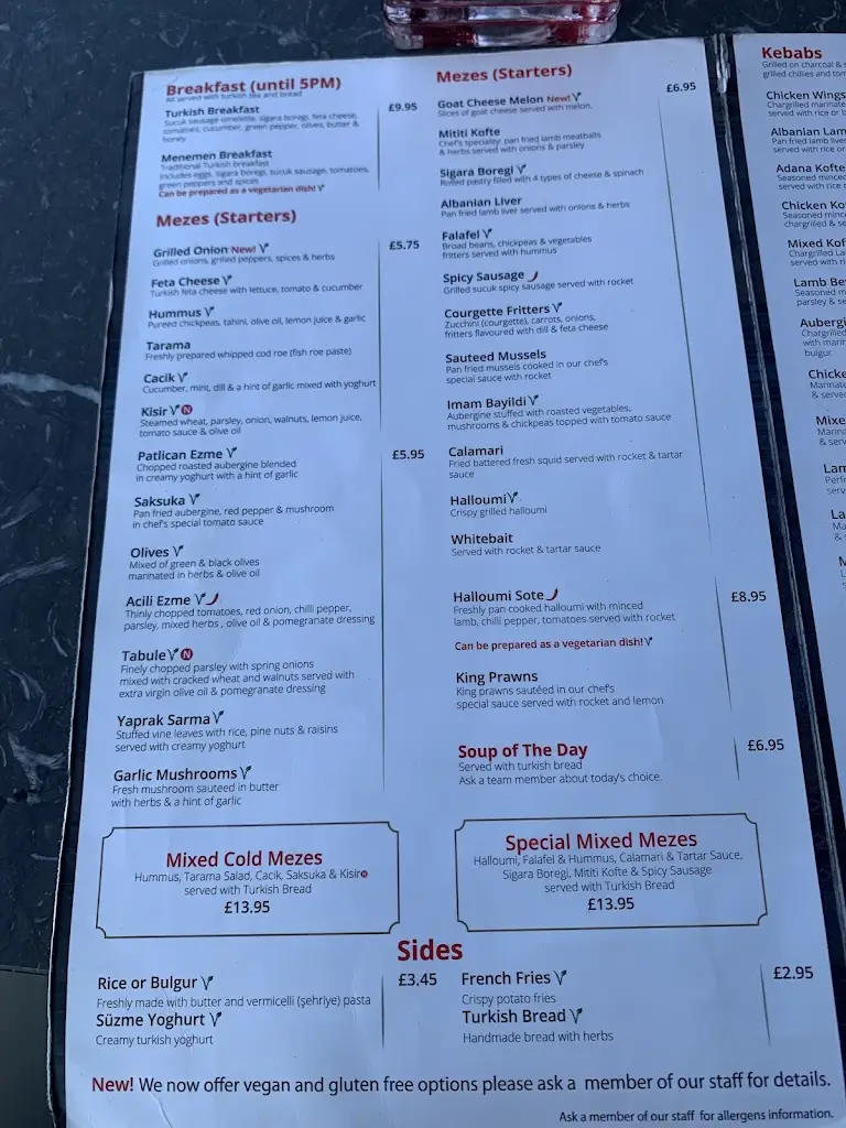 Menu_A La Turka Herne Bay_Herne Bay_immagine_1