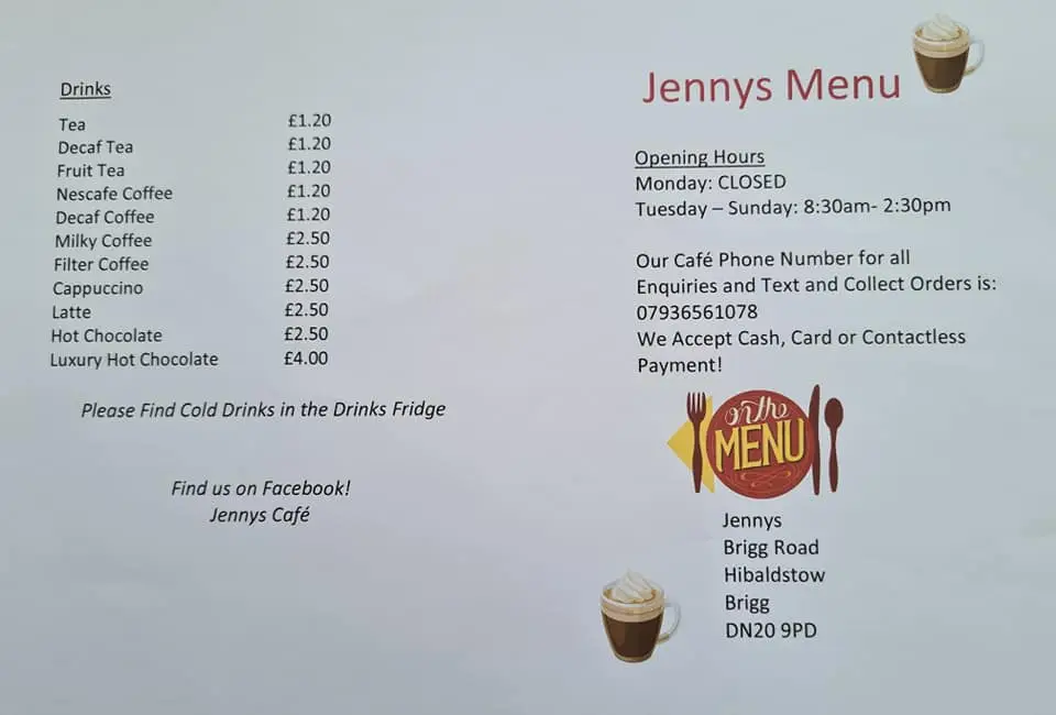 Menu_Jenny's cafe_Hibaldstow_image_2